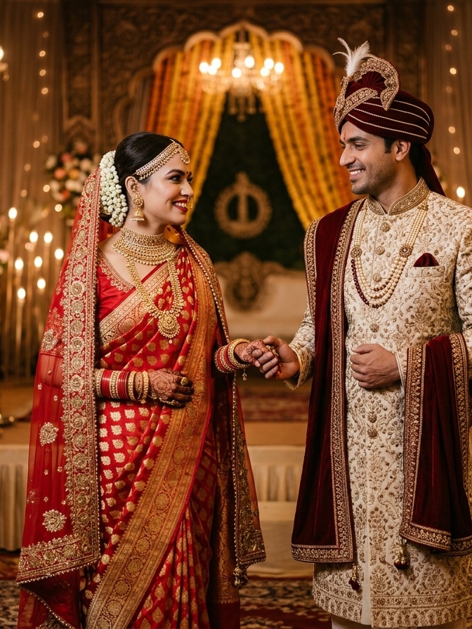 Bengali Bride & Groom